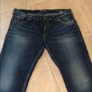 Men's Silver jeans "Eddie" 40/32 in great shape